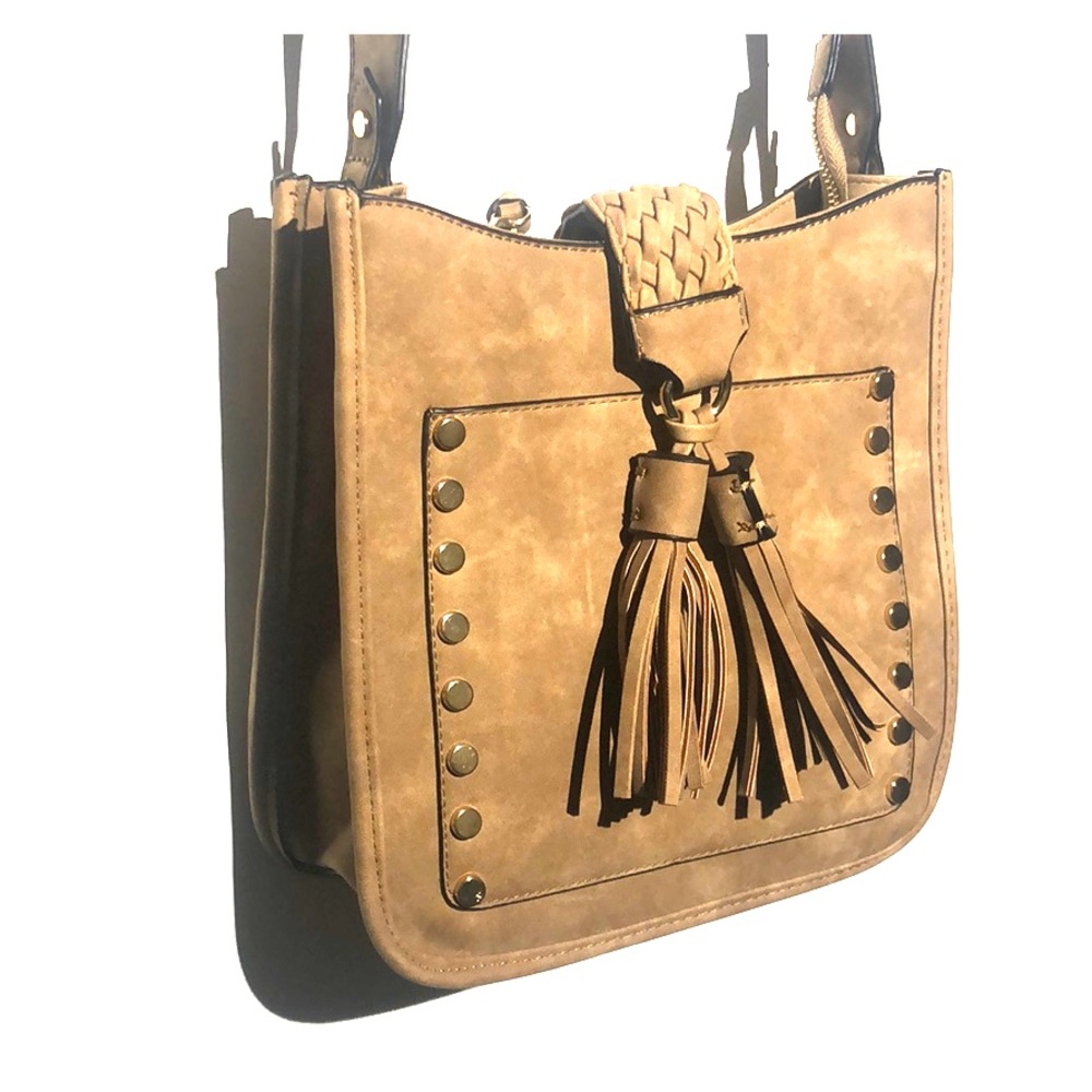 Violet Ray Leather Purse